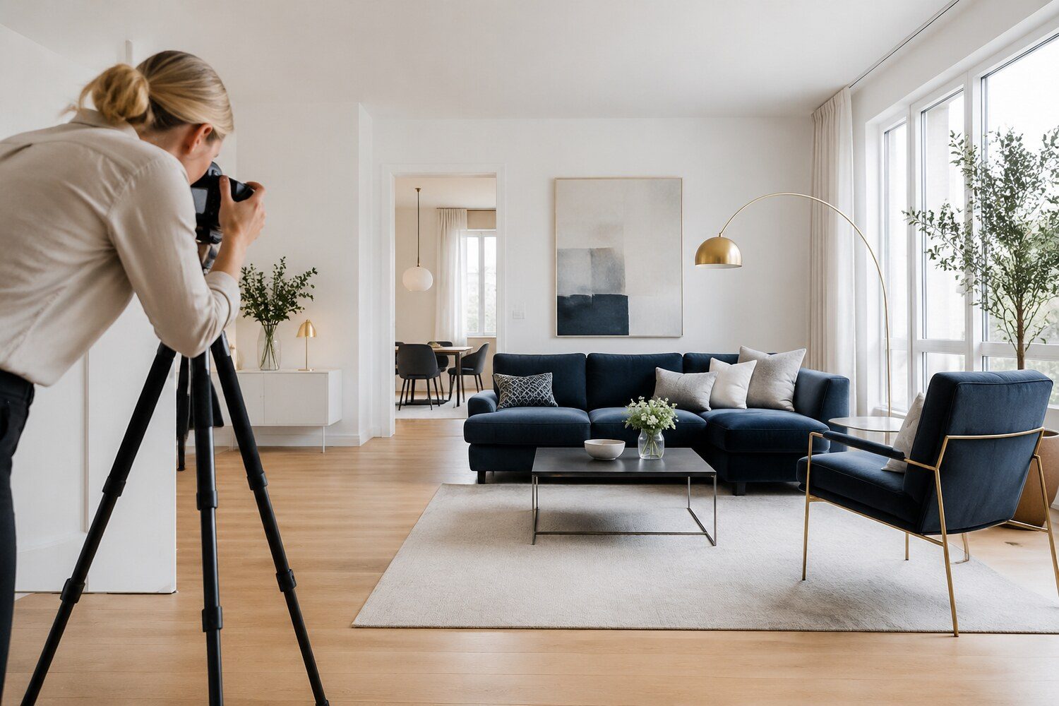 Professionelle Immobilienfotografie f�r einen hochwertigen Verkauf