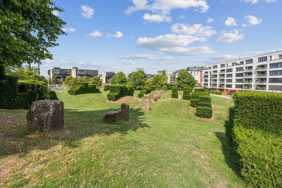 Umgebung B�rgerpark Mehrfamilienhaus D�sseldorf
