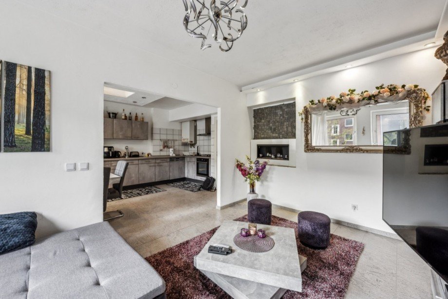 Wohnzimmer Etagenwohnung D�sseldorf