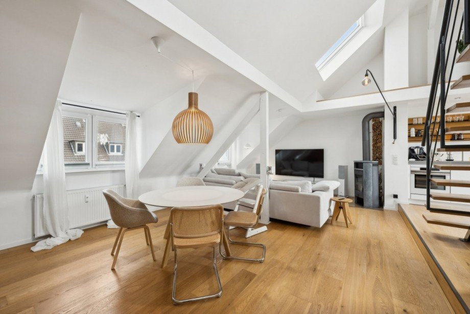 Wohn-/ Essbereich Terrassenwohnung D�sseldorf