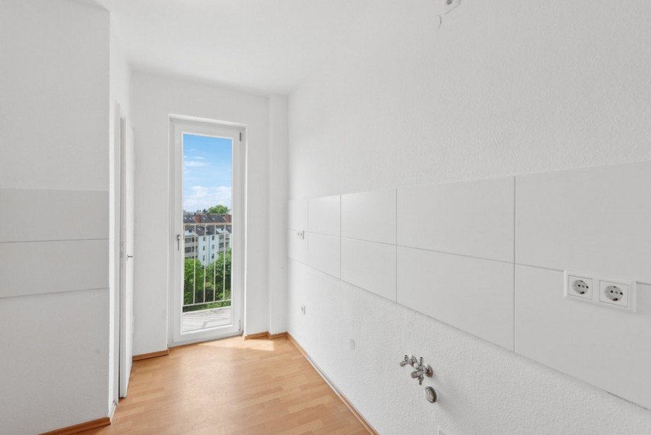 K�che Hofseite Etagenwohnung D�sseldorf