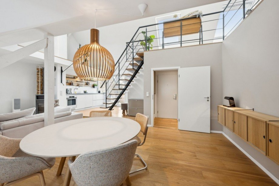 Wohn-/ Essbereich Terrassenwohnung D�sseldorf