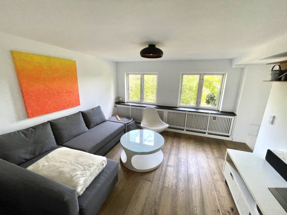 Wohnzimmer Einliegerwohnung Villa Wuppertal