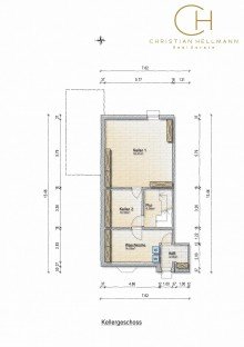 Grundriss KG EINZIEHEN & WOHLF�HLEN! Modernes Einfamilienhaus mit W�rmepumpe und Photovoltaikanlage!