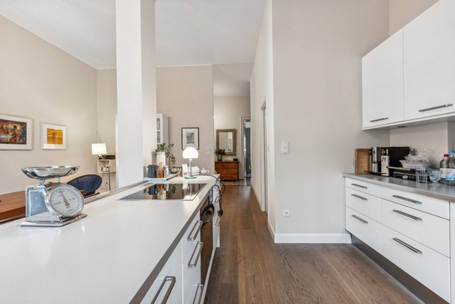 Offene Wohnk�che Maisonettewohnung D�sseldorf