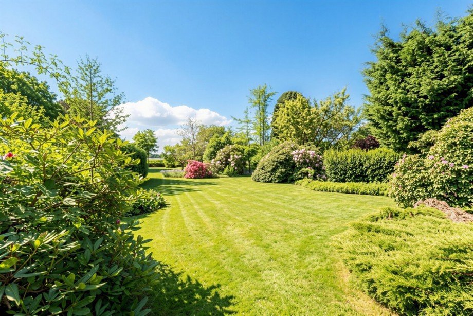 Gartenimpressionen Einfamilienhaus Krefeld
