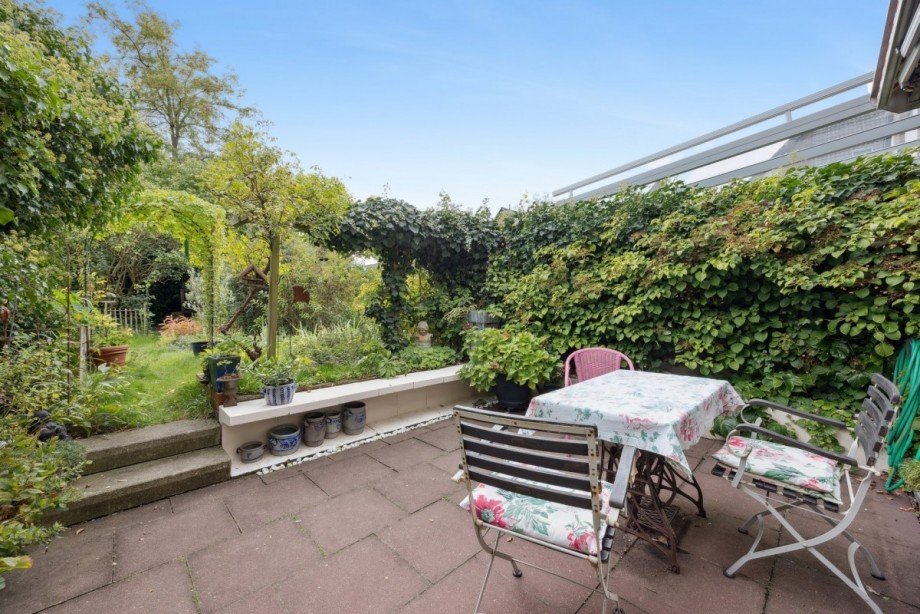 Terrasse Reihenmittelhaus D�sseldorf