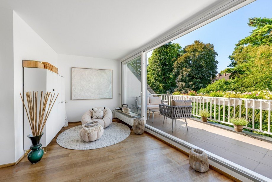 Wohnbereich Dachgeschosswohnung D�sseldorf