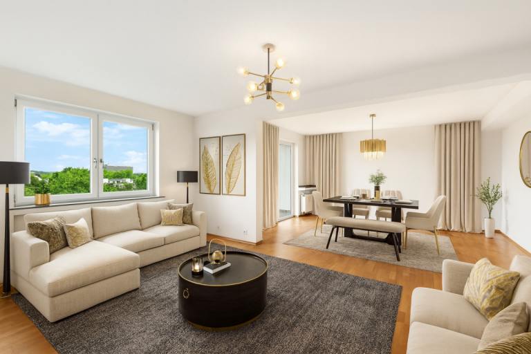CHRISTIAN HELLMANN Real Estate Immobilienmakler D�sseldorf - Beispielausstattung D�sseldorf Etagenwohnung Gro�z�gige 4-Zimmer-Wohnung mit Aufzug, Blick �ber den Zoopark und vielen Nutzungsm�glichkeiten!
