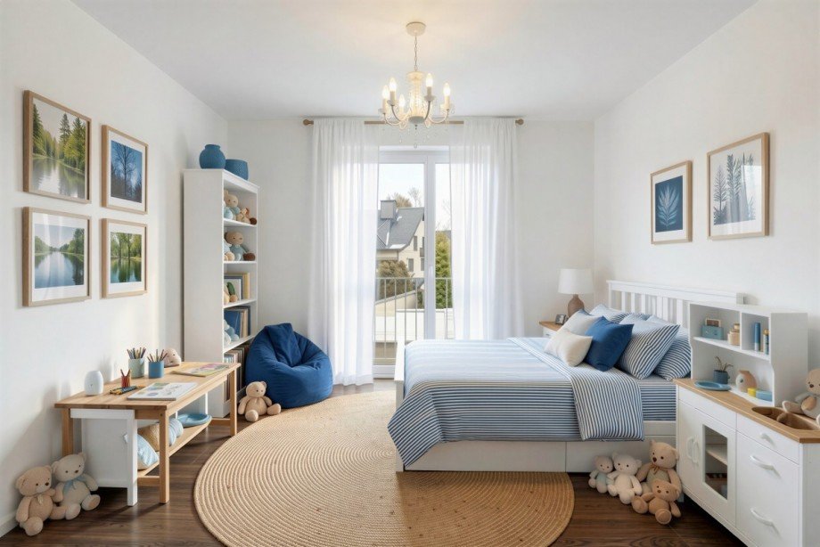 1. Kinder-/ Arbeitszimmer (Ausstattungsbeispiel) Terrassenwohnung D�sseldorf