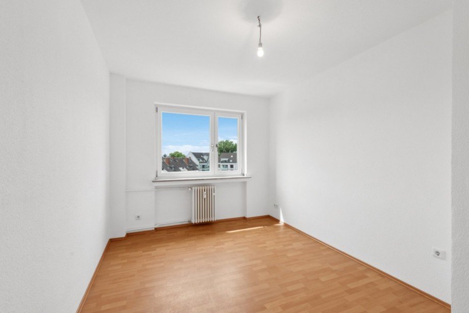 Schlafzimmer Hofseite Etagenwohnung D�sseldorf