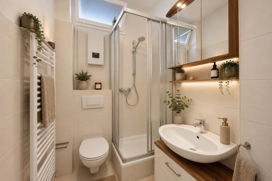 Badezimmer - Austattungsbeispiel Etagenwohnung D�sseldorf