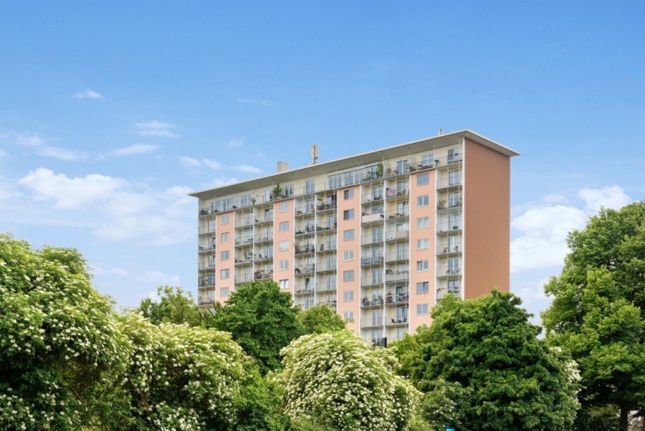 Hausansicht Etagenwohnung D�sseldorf