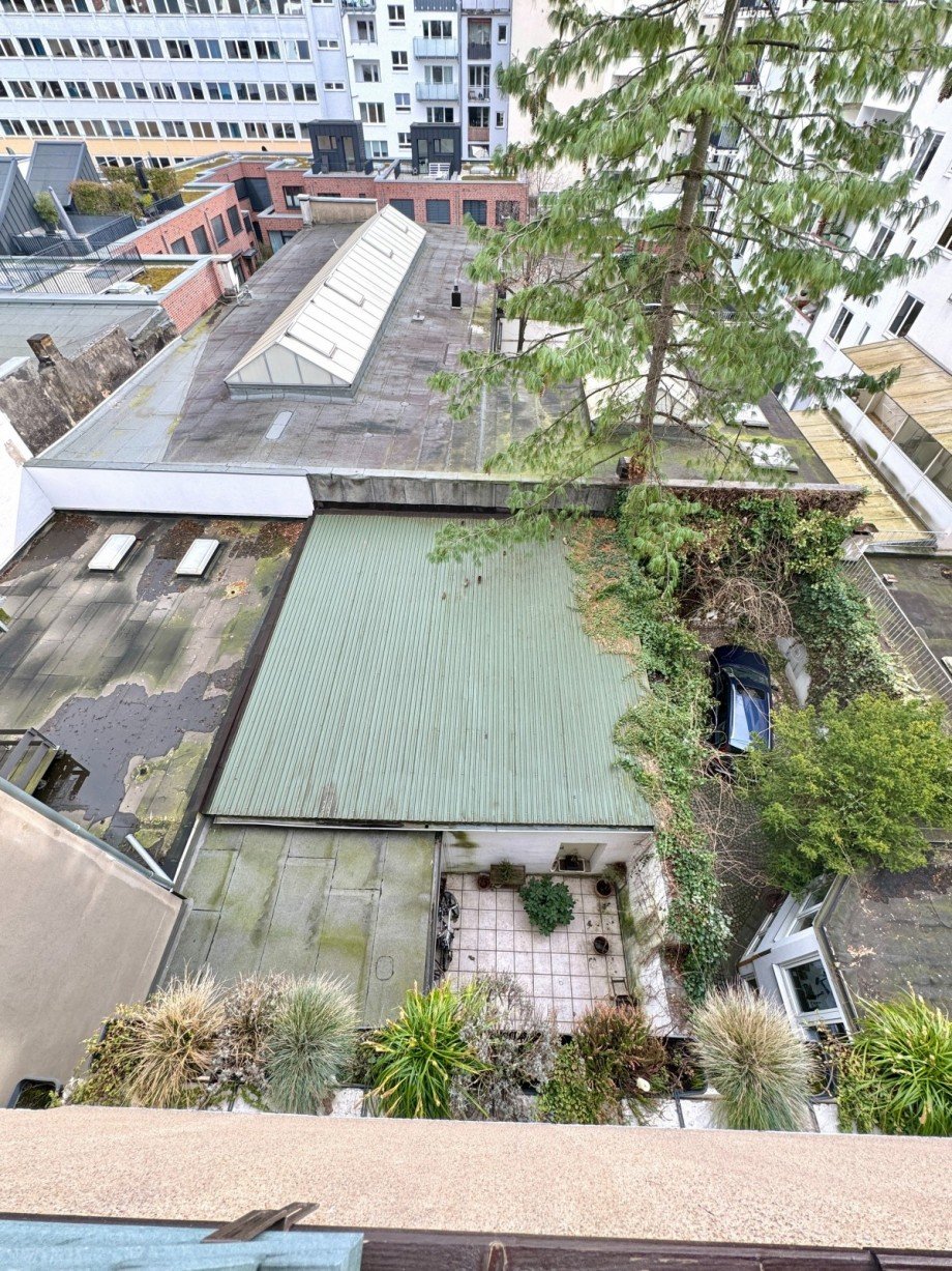 Innenhof/ Halle Mehrfamilienhaus D�sseldorf