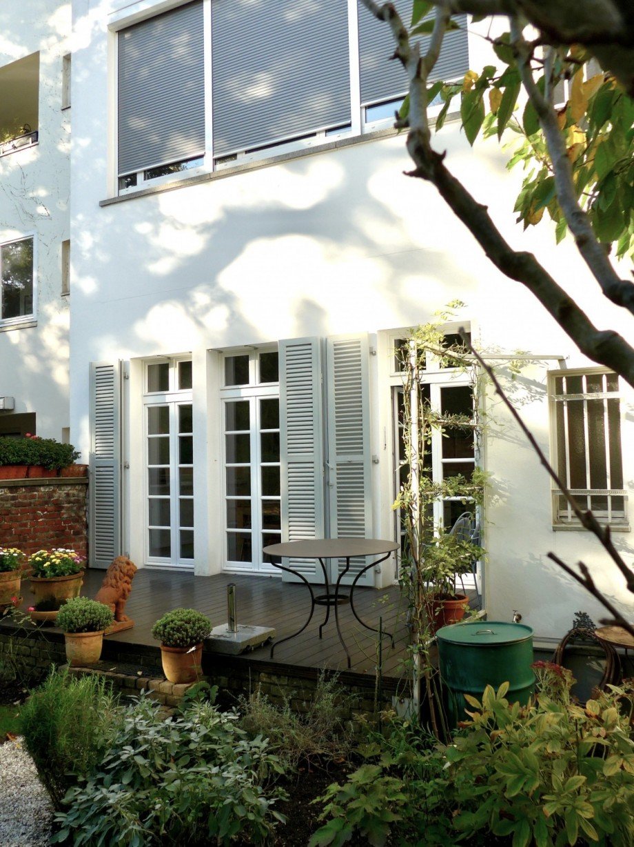 Privater Garten Maisonettewohnung D�sseldorf