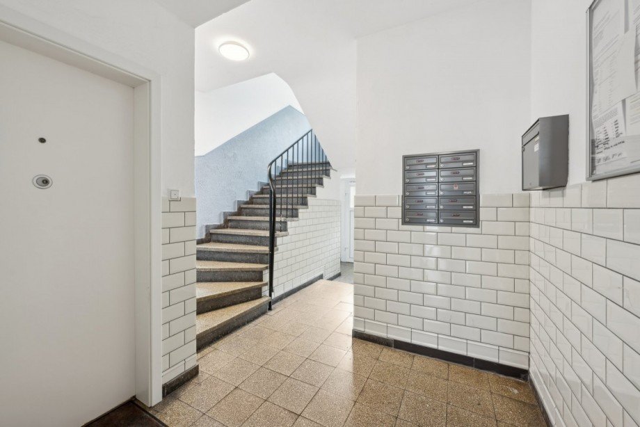 Treppenhaus Terrassenwohnung D�sseldorf