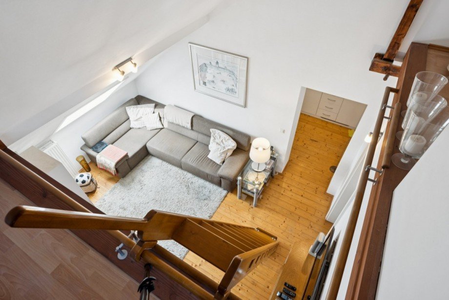 Ausblick Galerie Dachgeschosswohnung D�sseldorf