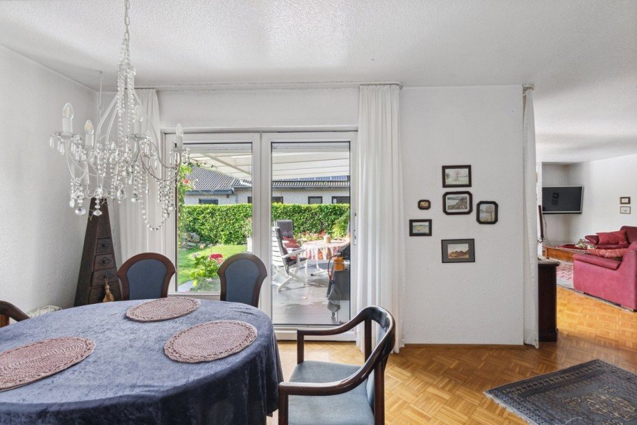 Essbereich mit Terrassenzugang Einfamilienhaus Meerbusch