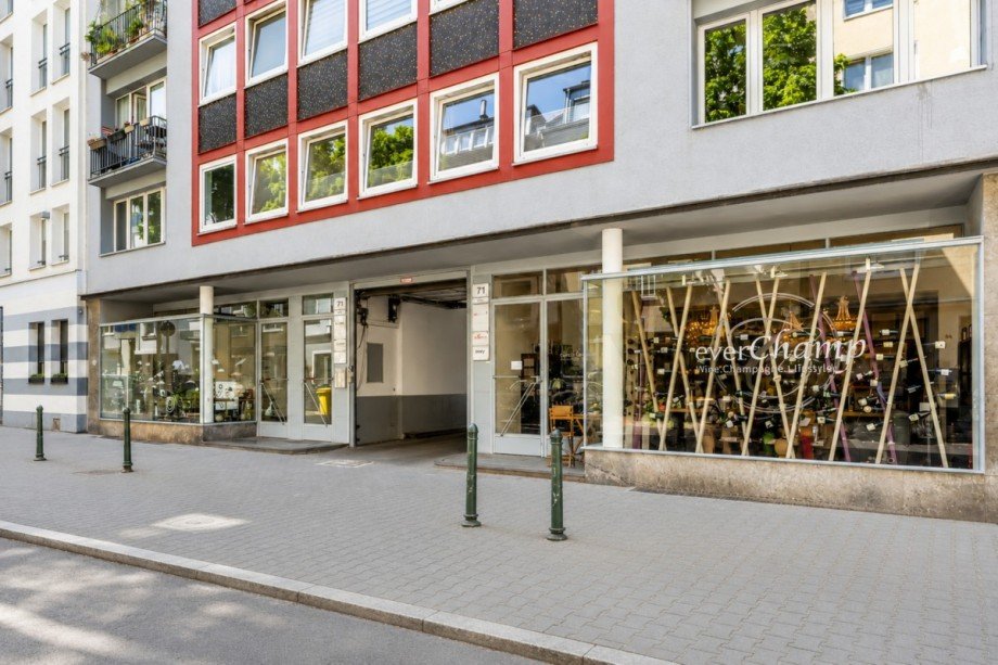 Stra�enansicht Einzelhandel D�sseldorf
