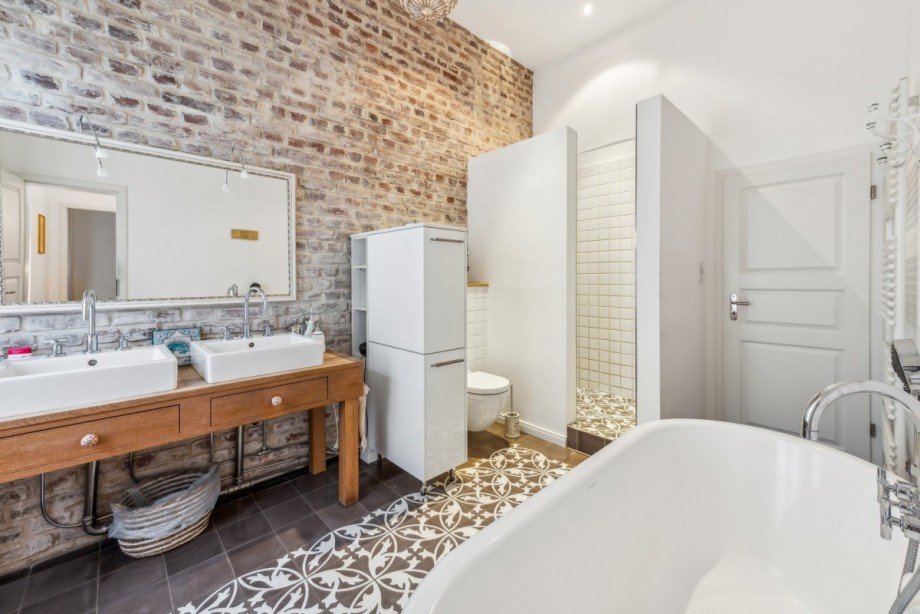 Badezimmer Maisonettewohnung D�sseldorf