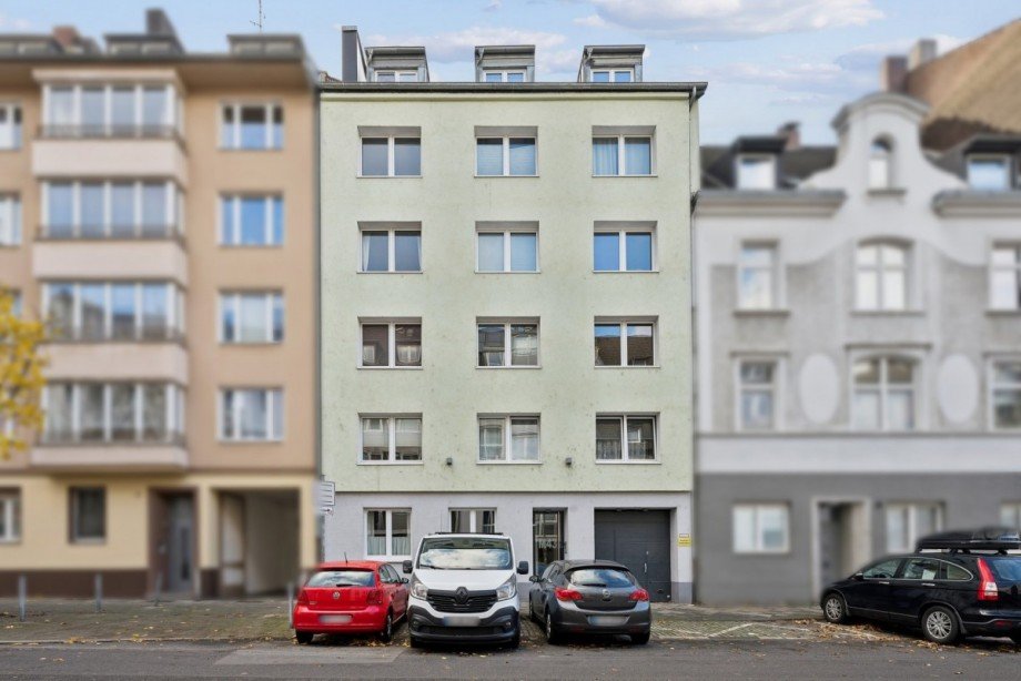 Hausansicht Terrassenwohnung D�sseldorf