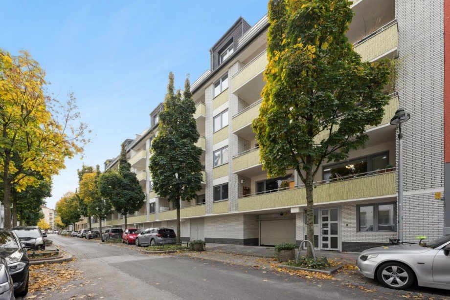 Hausansicht Etagenwohnung D�sseldorf