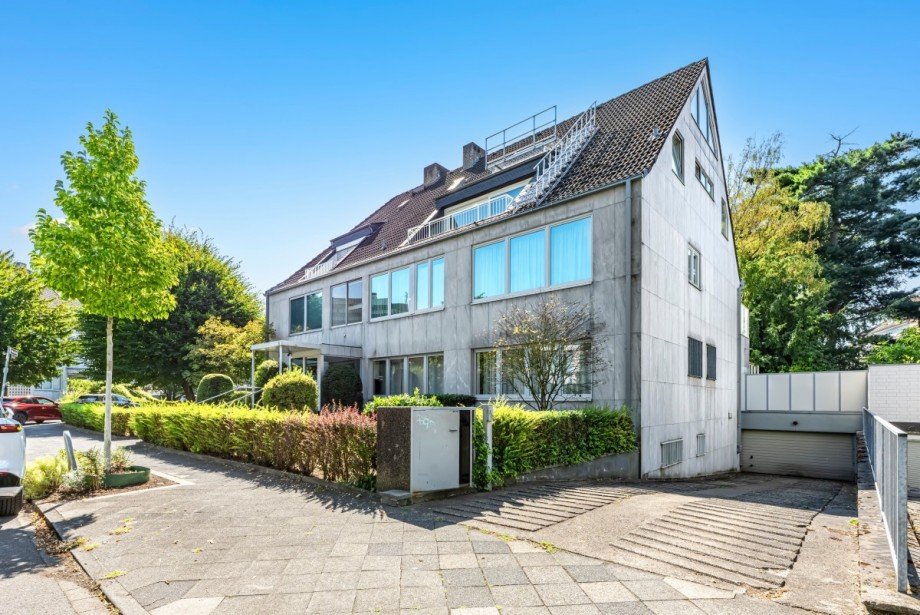 Ansicht Dachgeschosswohnung D�sseldorf