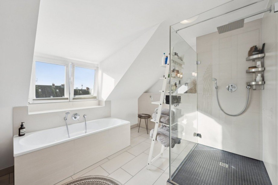 Badezimmer Terrassenwohnung D�sseldorf