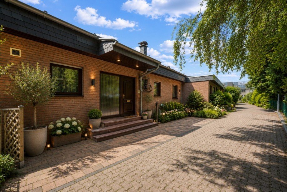 Au�enansicht - Beispiel Bungalow Kaarst