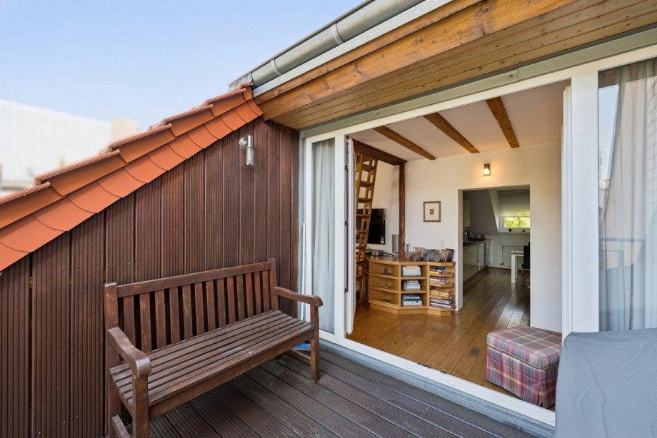 Terrasse Dachgeschosswohnung D�sseldorf