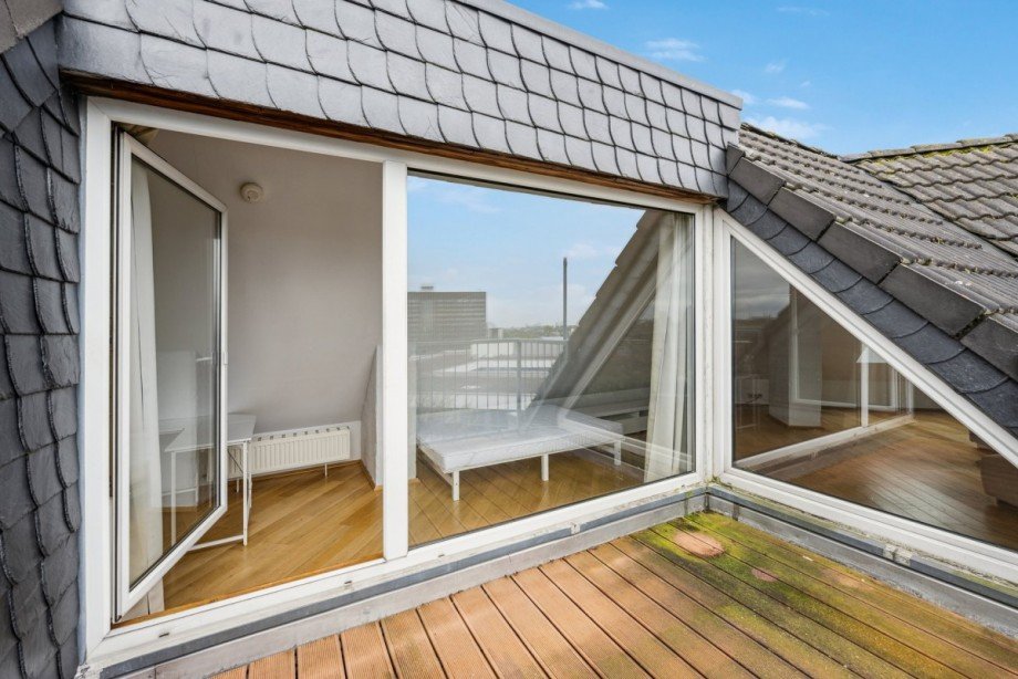 Dachterasse Maisonettewohnung D�sseldorf