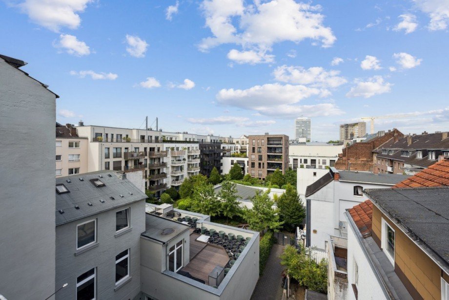 Innenhof Mehrfamilienhaus D�sseldorf