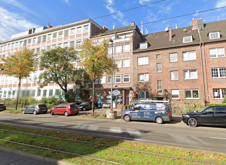 Hausansicht Etagenwohnung D�sseldorf