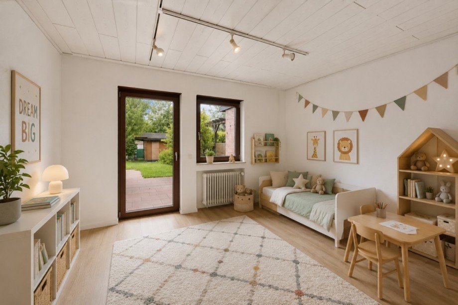 Kinderzimmer - Beispiel Bungalow Kaarst