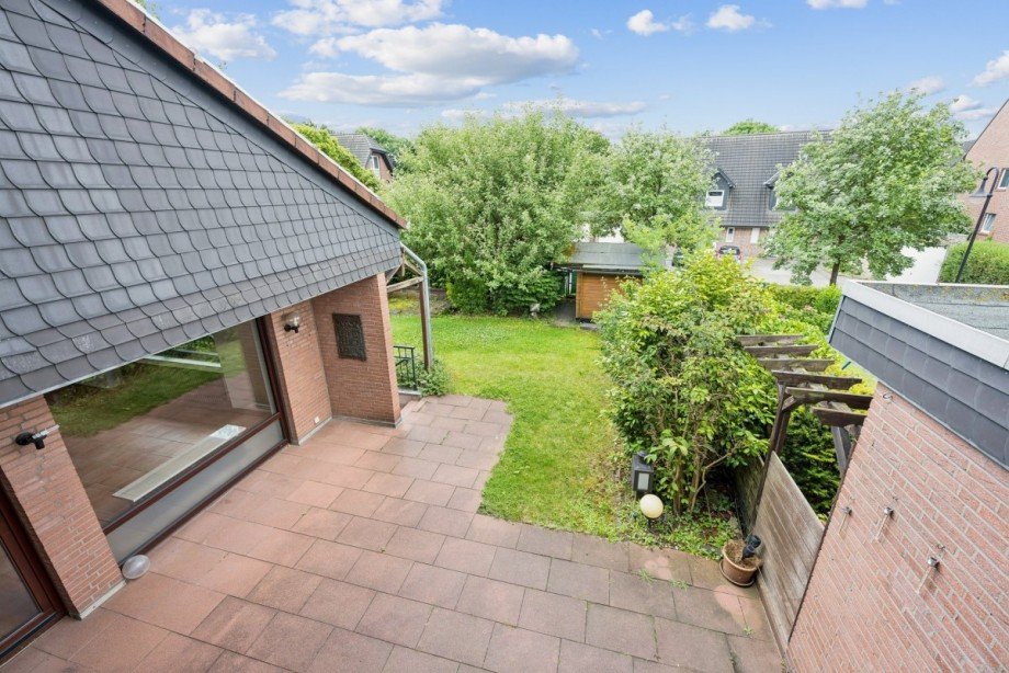 Ausblick Dachgeschoss Bungalow Kaarst
