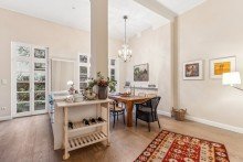 Essbereich mit Terrassenzugang Exklusive Maisonettewohnung mit privatem Garten nahe des Hofgartens