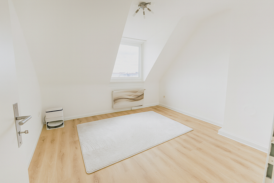 Schlafzimmer Dachgeschosswohnung D�sseldorf