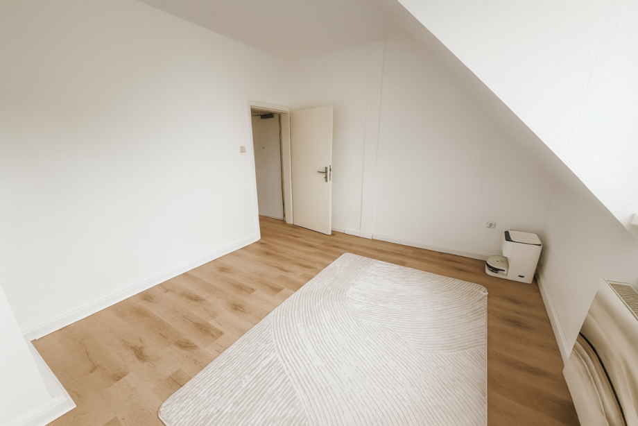 Schlafzimmer Dachgeschosswohnung D�sseldorf