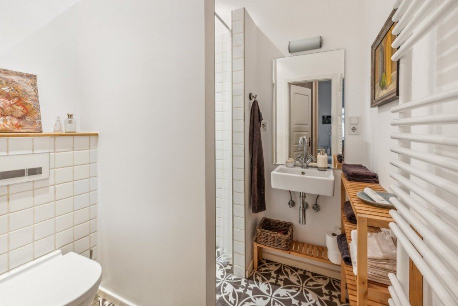G�ste-WC Maisonettewohnung D�sseldorf